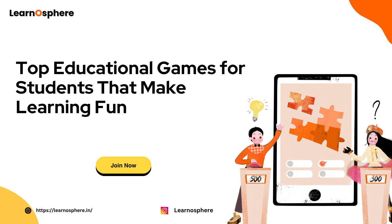 Top Educational Games for Students That Make Learning Fun